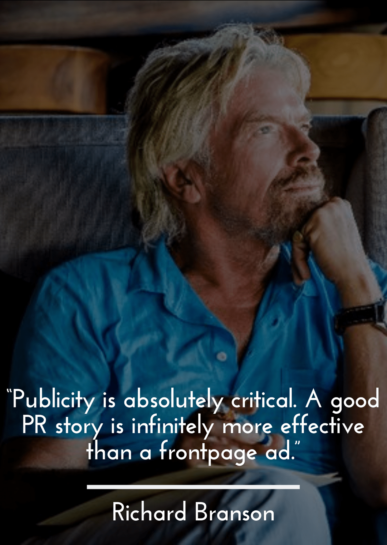 Public Relations Quotes by Richard Branson