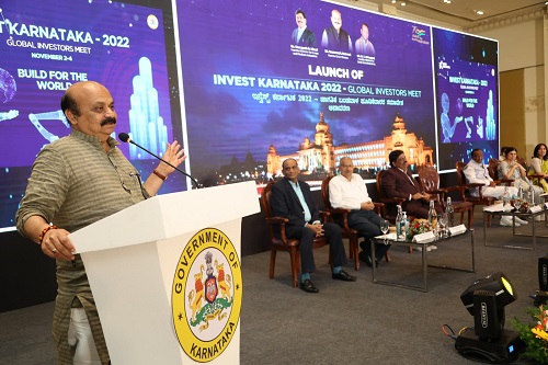CM Basavaraj Bommai Launches Invest Karnataka - Global Investors' Meet 2022 in Bengaluru
