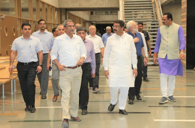 Union Education Minister Dharmendra Pradhan Lauds Ahmedabad University's Unique Learning Environment