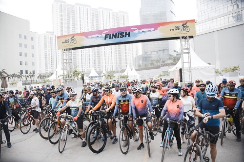 Over 200 Residents Participate in DLF5 Fitter, a Cyclothon Held in Gurugram