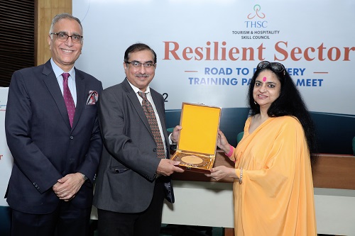Frankfinn Institute Receives the "Training Partner Award", Third Time in a Row, at the Tourism and Hospitality Skill Council - Training Partner Meet
