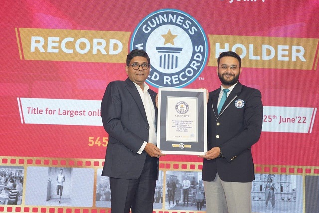 Aditya Birla Health Insurance Sets a Guinness World Records Title for 'Largest Online Video Album of People Jumping in the Air'
