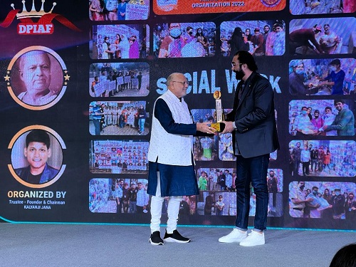 Raminder Singh Receives the Prestigious Dadasaheb Phalke Icon Award Films 2022