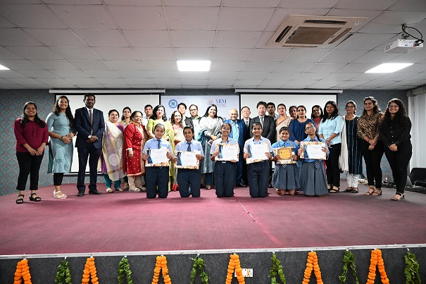 SRM University and Gut Microbiota and Probiotic Science Foundation (India) Organise "Probiotics Awareness Day" in Sonipat for School Students