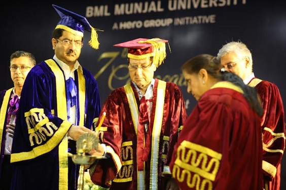 BML Munjal University Holds 7th Convocation for the Class of 2022; 318 Students Graduate