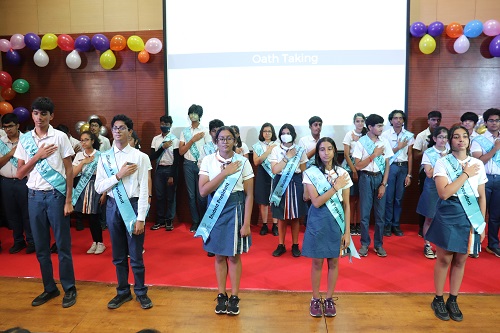 Investiture Ceremony 2022-23 at Oakridge International School: Imbibing Leadership Skills in children at an Early Age