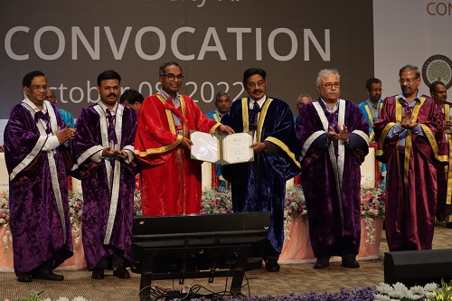 2nd Convocation at SRM AP: ISRO ex-chief and DST Secretary Addressed the Graduands