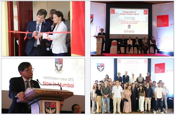 emlyon business school Opens up Innovative Makers' Lab in Saint Xavier's College Campus