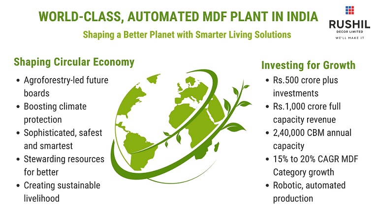Rushil's World-class, Automated, Make in India MDF Plant to Boost Climate Protection in the Region