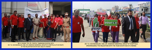 A Walkathon for Stroke Awareness by Dr. Kamakshi Memorial Hospitals
