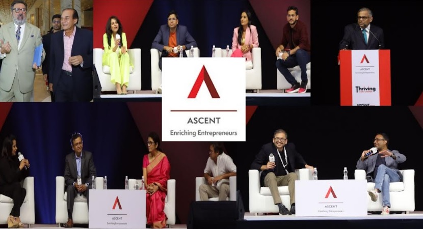 ASCENT Foundation, personal expression of Harsh Mariwala, Chairman, Marico Ltd. hosted the seventh edition of its flagship entrepreneurial event ASCENT Conclave at Jio World Convention Centre, Mumbai on November 24, 2022.