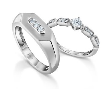 This Season, As You #Committolove, Choose from a Stunning Range of Platinum Love Bands by Platinum Days of Love
