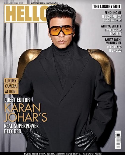 Karan Johar Embraces his Luxe Power on the Cover of HELLO!