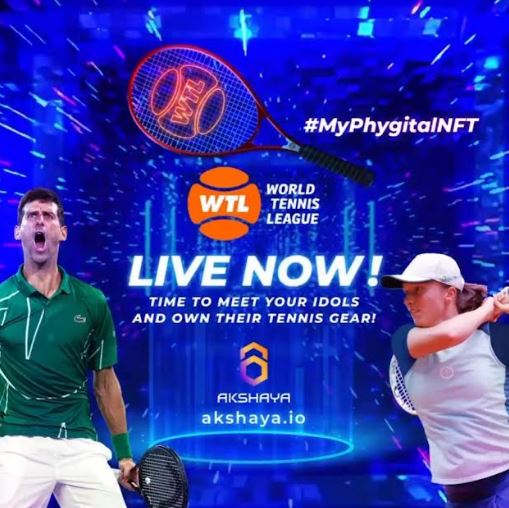 Beyond the Sport: Akshaya.io, World's First 'Phygital' Platform Joins Hands with World Tennis League