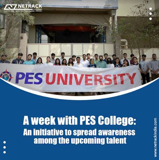 A Week with PES College: An Initiative by Netrack to Spread Awareness among the Upcoming Talents