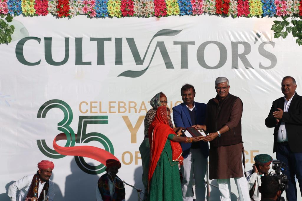 Cultivator Natural Products Celebrated 35 Years of Excellence with Union Cabinet Minister Mr. Shekhawat