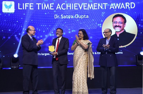 Dr. Satya Gupta Honoured with Lifetime Achievement Award by VLSI Society of India