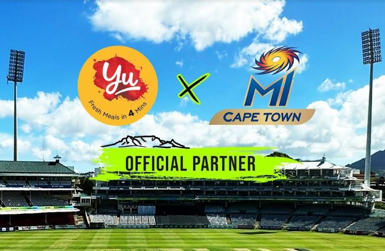 Consumer Foods Brand, Yu Becomes Official Partner of MI Cape Town for SA 20 League