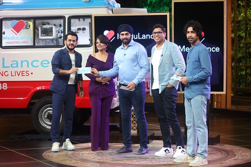 Emergency Response Provider Medulance Wins Rs. 2 Cr Deal on Shark Tank India Season 2 at Valuation of Rs. 100 Cr