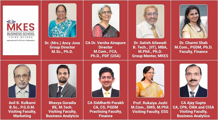 Meet the Torchbearers of the New-age MKES Business School, Mumbai