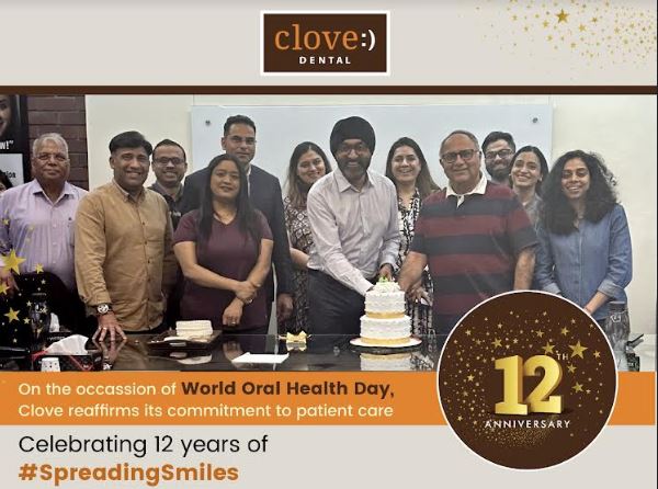 Clove Dental Reaffirms its Commitment to Oral Health as it Celebrates its 12th Anniversary