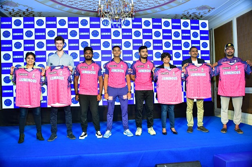 Rajasthan Royals Announces Luminous Power Technologies as Title Sponsor for IPL 2023 Season