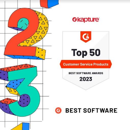 Kapture CX Rewarded with Most Popular Software in CRM for Q1 2023 and Featured in the Best of Software 2023 List