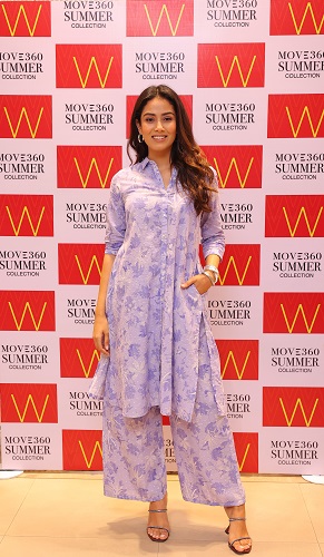 Leading Fashion Brand W Unveiled its Move360 Summer Collection with Fashionista Mira Kapoor