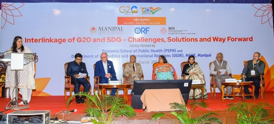 MAHE Organised the Think 20 (T20) Event Interlinking the G20 and SDGs to Promote "One Health" Approach