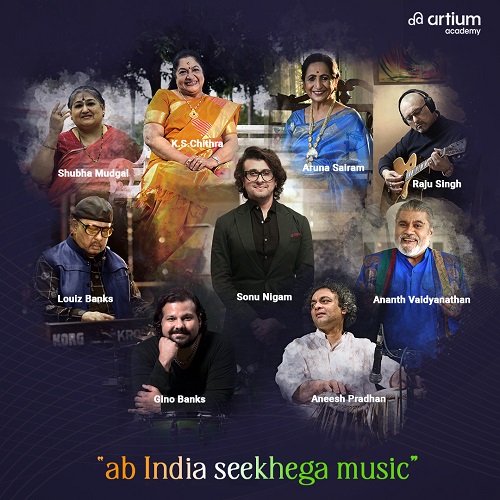 Artium Academy Unveils New Brand Film 'Ab India Seekhega Music' Featuring India's Renowned Music Maestros