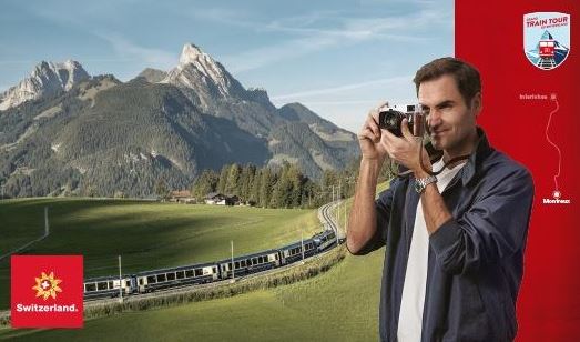 Roger Federer and Trevor Noah on a 'The Ride of a Lifetime' in Switzerland
