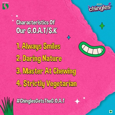 Chingles Announces #ChinglesGetsTheGOAT Campaign