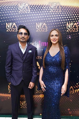Astrologer Ajeet Joshi Attended the National Fame Awards 2023 as the Special Guest