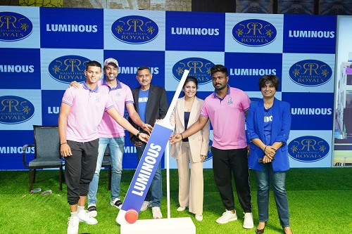 Luminous Power Technologies Hosts a Mega Meet with Rajasthan Royals in Jaipur