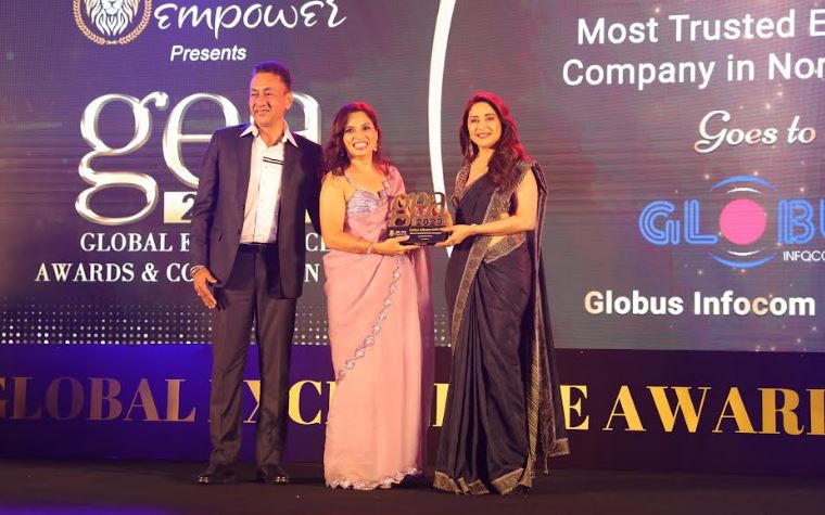 Globus Infocom Ltd. Wins "Most Trusted Ed-Tech Company in North India" Award