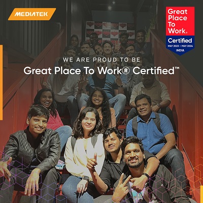 MediaTek in India is Now Great Place To Work Certified