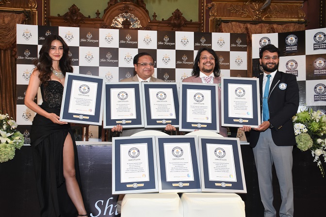 Shiv Narayan Jewellers Makes History Achieving 8 Guinness World Records&trade; Titles
