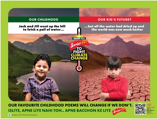 On World Environment Day, Tata Tea Launches its Latest Edition of Jaago Re that Calls to Action all individuals to Fight Climate Change
