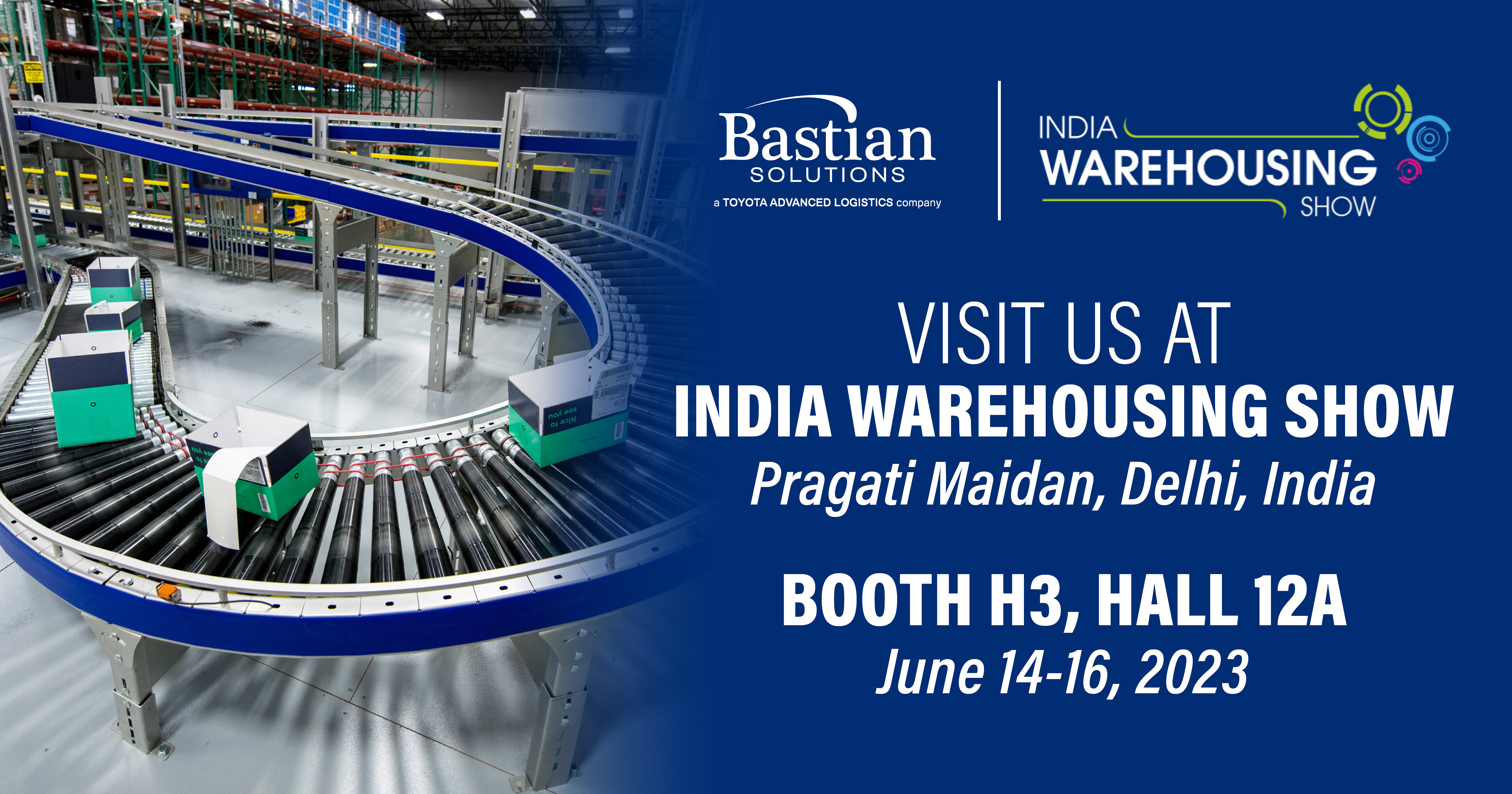Bastian Solutions to Showcase Next-Gen Warehousing Technologies at the India Warehousing Show 2023
