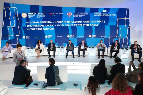 Sustainable Development of Protected Arctic Areas Discussed at SPIEF 2023