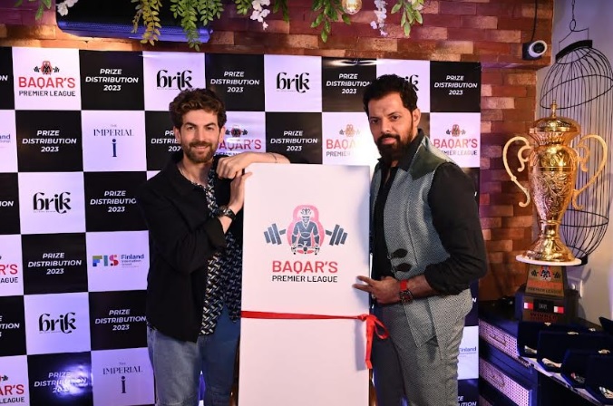 Baqar's Premier League 2023 : Neil Nitin Mukesh Expresses his Gratitude While Baqar Celebrates with a Blast