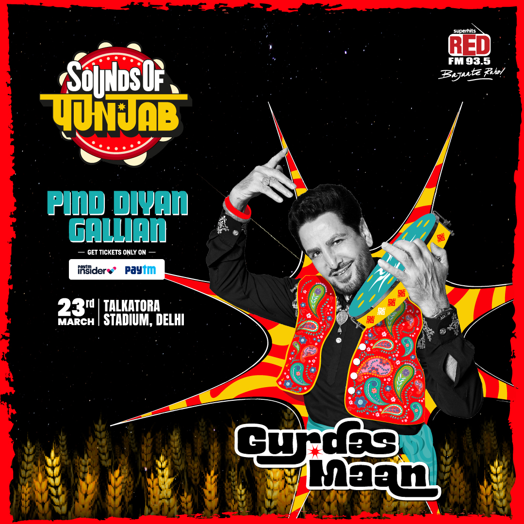Third Time's a Charm for Gurdas Maan at Red FM's Sounds of Punjab