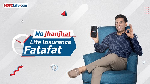 HDFC Life Announces the 'No Jhanjhat Life Insurance Fatafat' Campaign
