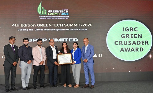 BPTP Recognised as 'IGBC Green Crusader' at IGBC Greentech Summit 2026