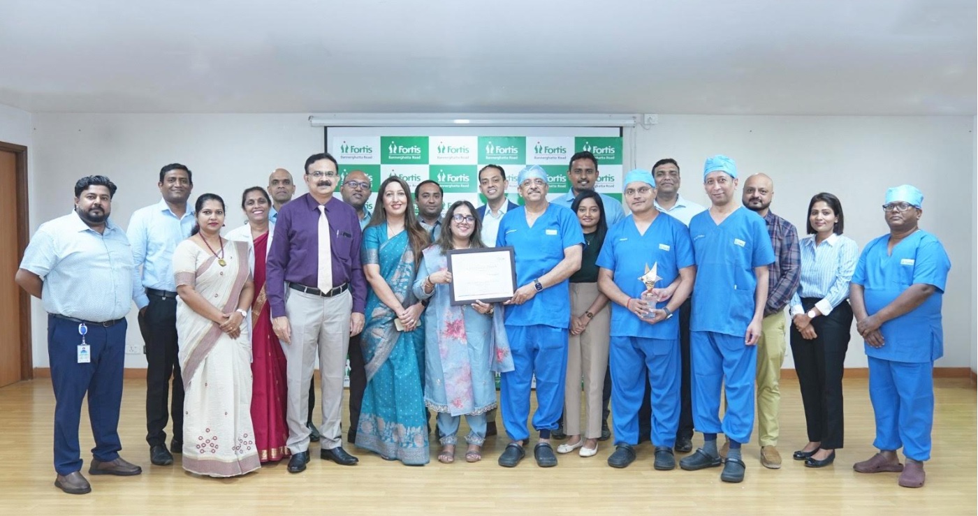 FICCI Advantage Healthcare India 2026 Honours Fortis Bannerghatta Road as One of India's Leading Kidney Transplant Centre