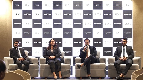 WHERE VISIONARIES FLY HOME: Crietor Group Unveils The Skye - India's First Intent-based Luxury Residences Brand Ambassador: Shriya Saran