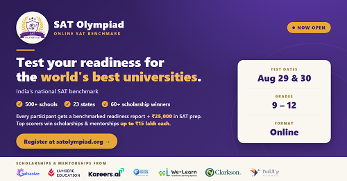 SAT Olympiad 2026 Opens Registrations: A Gateway to Global Mentorships and Scholarships Up to Rs 15 Lakh for Grade 9–12 Students