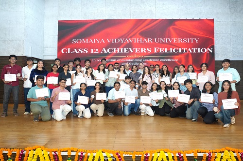 From Achievement to Possibility: Class 12 Student Achievers Make Somaiya Vidyavihar University Proud