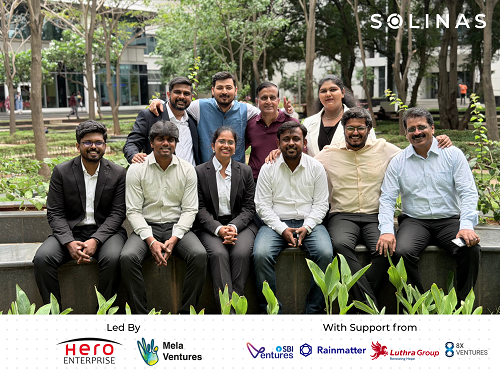 Solinas Integrity Raises USD 5.5 Million in Series A1 Round Led by Hero Enterprise Partner Ventures, Co-Led by Mela Ventures