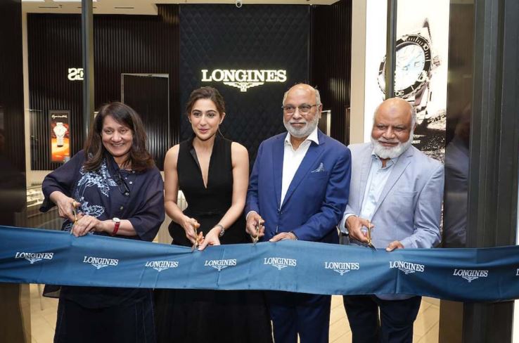 Longines Friend of the Brand Sara Ali Khan Inaugurates Brand's Third Boutique in Bengaluru